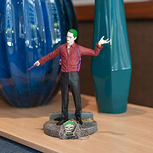 DC Suicide Squad Joker Finders Keypers Statue | Official Suicide Squad Key Holder Figure | 10 Inches Tall 6