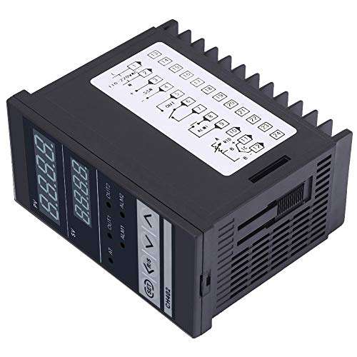Valentine's Day Carnival Temperature Controller,CH402 AC85-264V High Precision Smart PID Temperature Controller Thermostat Relay TC/RTD Input 3