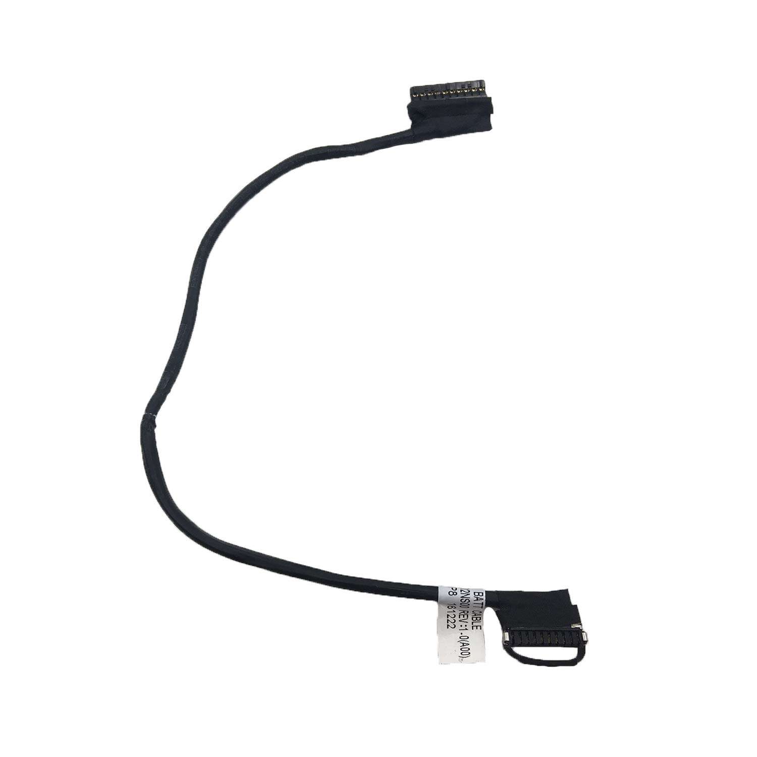 JIAZIJIA CDM70 Laptop Battery Cable Replacement for Dell Latitude 14 5480 E5480 Series Notebook Battery Wire Cord 0NVKD8 DC02002NS00 Black 4