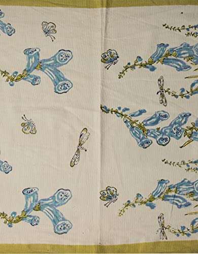 CONTRAST LIVING Reshama Hand Block Printed Kitchen Towel/Dish Towel/Hand Towel Multi Color Set of 3 Pcs 2