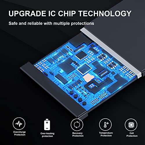 TAYUZH [5000mAh] Battery for iPhone Xs, High Capacity Battery Replacement for iPhone Xs Model A1920, A2097, A2098, A210 New 0 Cycle Spare Battery with Repair Tools and Manual 4