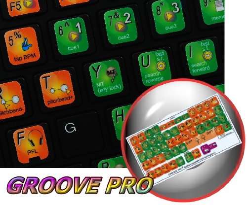 New Groove PRO Keyboard Stickers 1