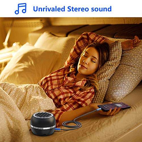 Morxlu Aux Cable 4ft [Hi-Fi Sound], 3.5mm Auxiliary Audio Cable Nylon Braided Aux Cord Male to Male Aux Cord for Car Stereo, iPhone, iPod, iPad, Headphone Lead for Sony, Beats 4