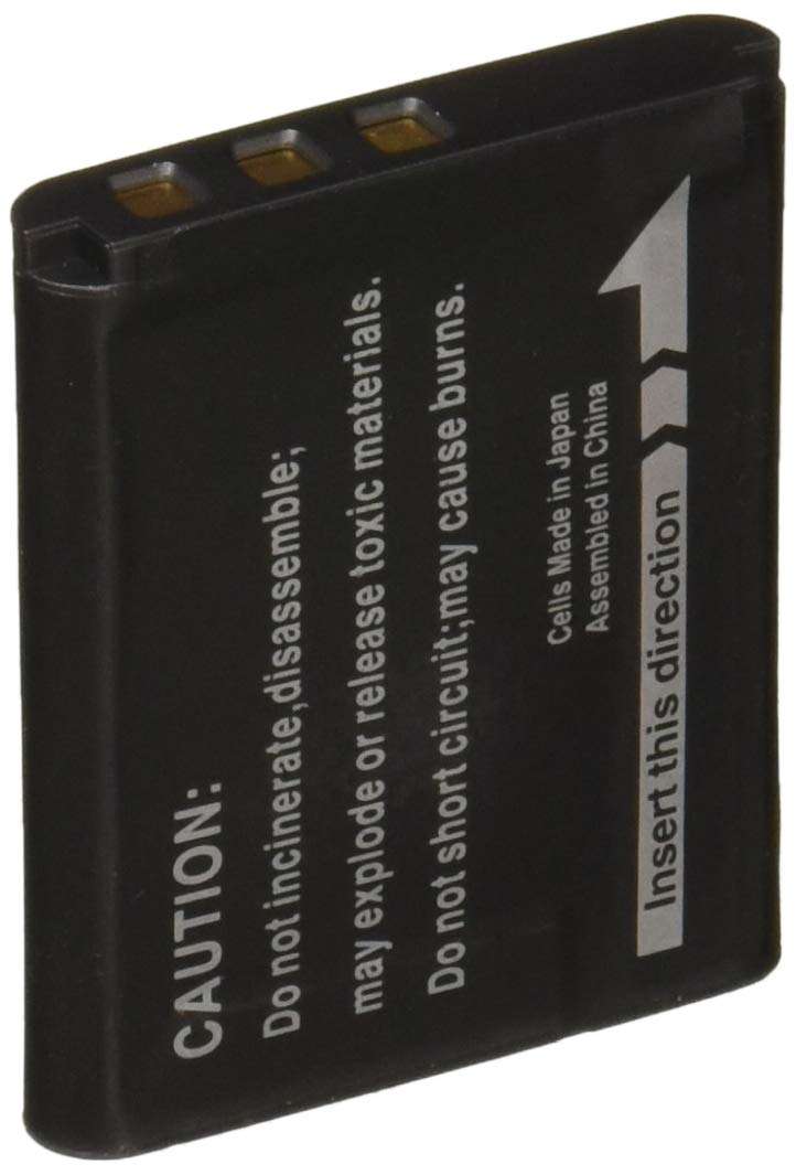 MaximalPower Replacement Camera Battery for Casio NP-110 and Casio Exilim EX-FC200S, EX-ZR15, EX-ZR20, EX-Z2000, EX-Z3000, EX-ZR10, Black, 2 Pack
