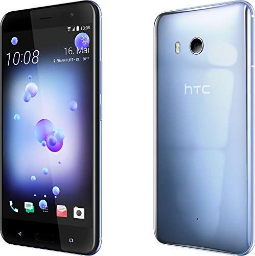 HTC U11 Dual-SIM 64GB (GSM Only, No CDMA) Factory Unlocked 4G/LTE Smartphone (Amazing Silver) - International Version 4