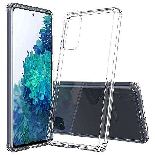 Sucnakp for Galaxy S20 FE Case Samsung S20 FE Case Premium Clear Back Panel + TPU Bumper Cover for Samsung Galaxy S20 Fan Edition 5G（YKL Clear） 1
