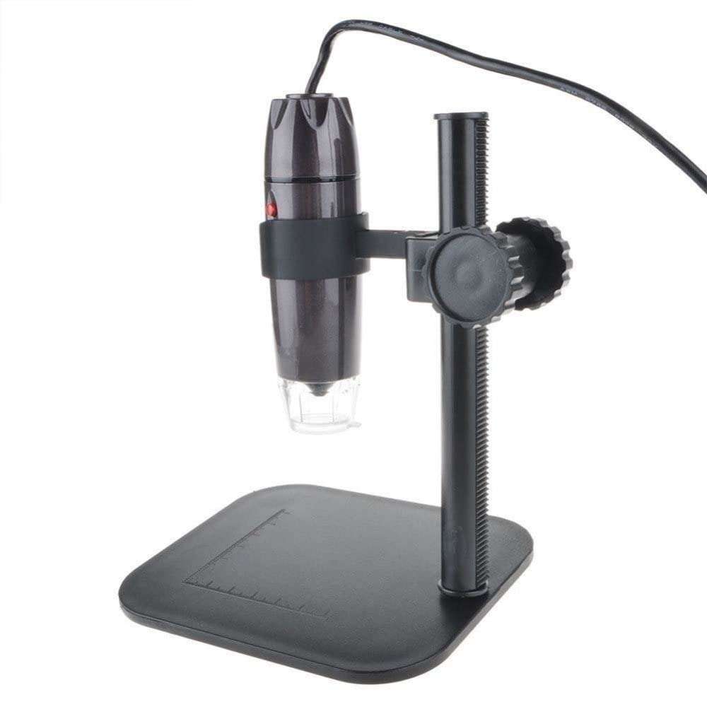 Ubersweet® New! ED USB Digital Microscope Electronic Endoscope Magnifier with Light 0.3MP Video Camera 1