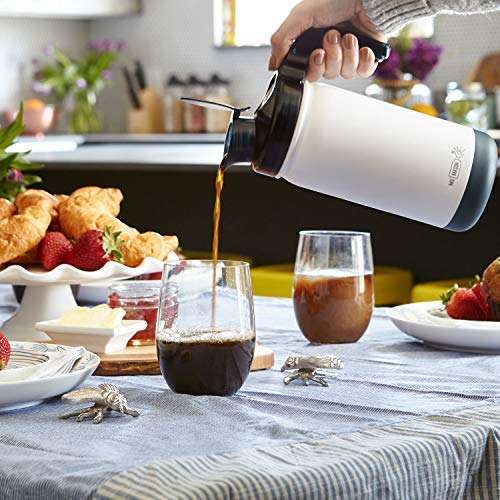 Nourished Essentials My Mason Makes - 35 oz Cold Brew Coffee Maker Kit - Make Great Iced Coffee or Tea at Home - Professional Coffee System with Insulated Jar to Keep Your Cold Brew Perfectly Cold 3