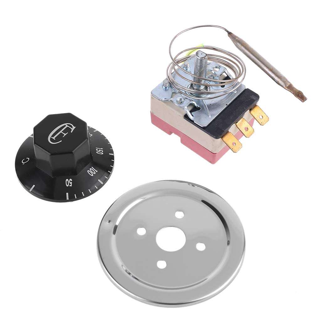 Thermostat AC 250V 16A 50-300°C Temperature Controller, NO NC for Electric Oven 1