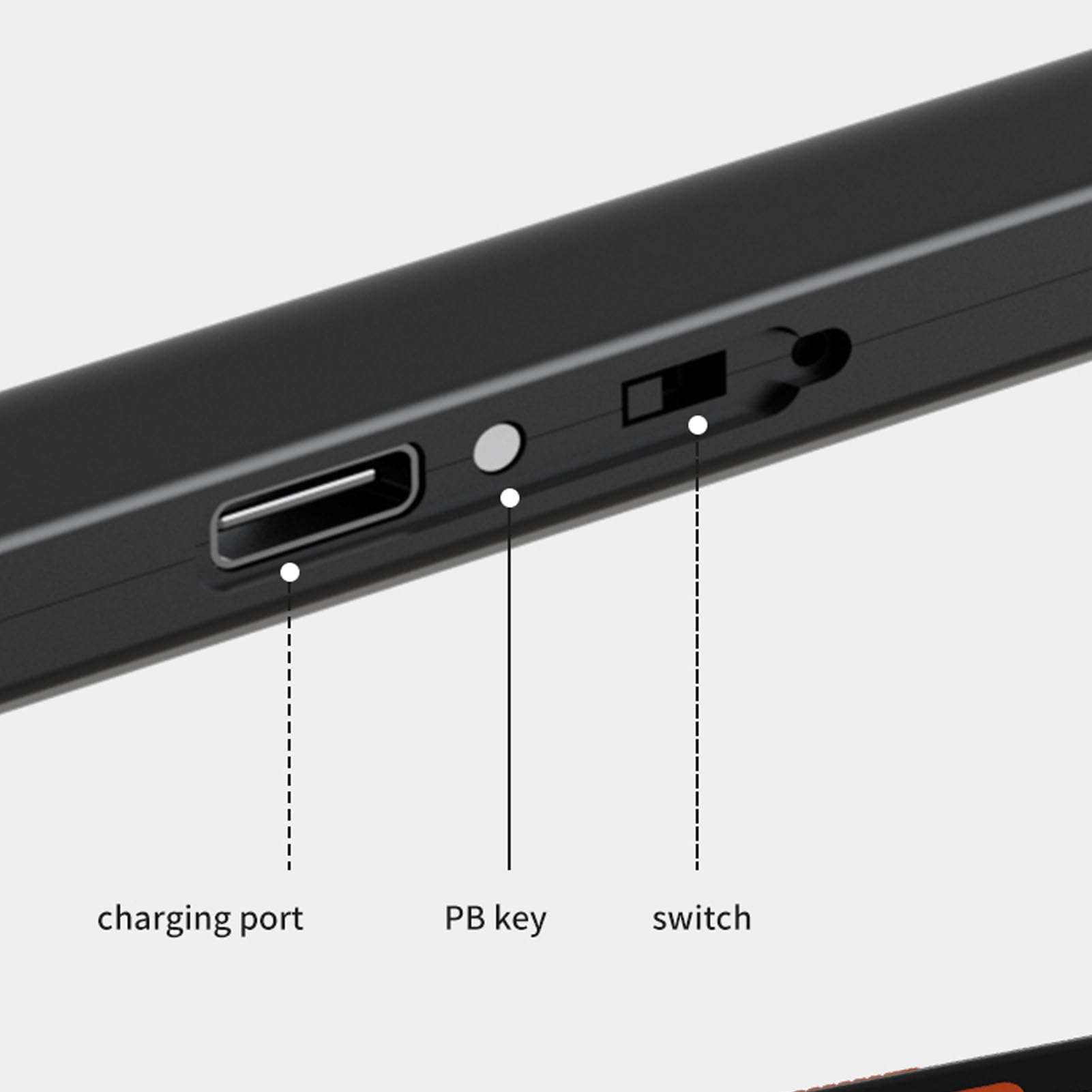 Asixxsix Wireless Optical Pocket Pen Mouse, 800/1200/1600 DPI Adjustable Optical Pen Mouse with PPT Flip Pen Functions, Ergonomic Mouse for PC Laptop Notebook Computer (Black) 6