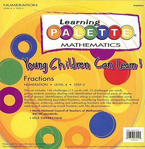 Learning Palette 4th Grade Math Numeration Fractions 1