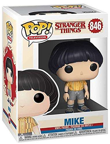 Funko POP [Stranger Things] - Mike Wheeler Pop! Vinyl Figure (Bundled with Compatible Pop Box Protector Case), Multicolor, 3.75 inches 3