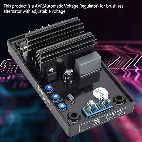 YWBL-WH Voltage Regulator R230 AVR Brushless 120VAC Automatic Single Phase Two Line Generator 2