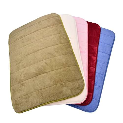 WorldCare® Rose : 40X60Cm Bathroom Bedroom Non-Slip Mats Memory Foam Rug Shower Carpet Bath For Bathroom Kitchen Bedroom 1