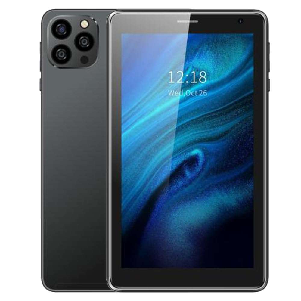 IKALL N13 Plus Tablet 8 Inch Display 2.0 Ghz Octa Core Processor 5MP Frant & 8MP Primary Camera 3GB RAM & 32GB Storage 4500 mAh Big Battery (Black) 1