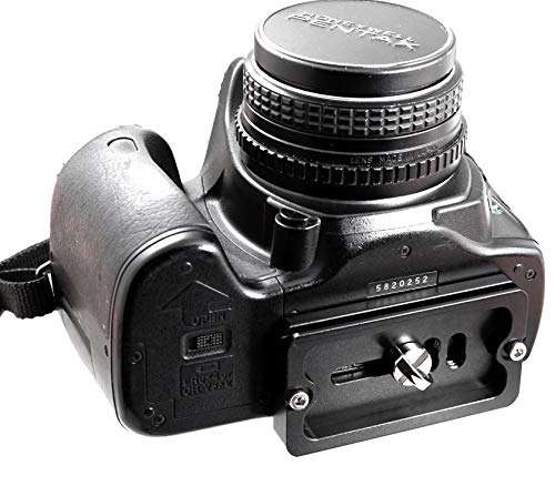 Fotasy 70mm Arca Swiss Plate, 70 mm QR Plate, Quick Release Plate, Arca Type Plate, Tripod Quick Release Plate fits Arca-Swiss Universal Standard Clamp for DSLR Camera Lens Tripod Ballhead 5