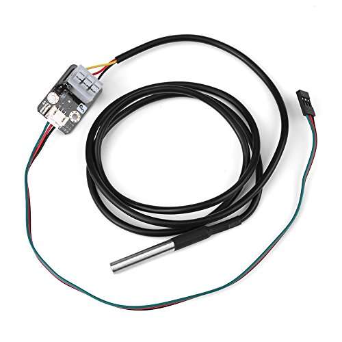 Water Temperature Sensor, DS18B20 Water Temperature Transducer Module with Waterproof Probe 2