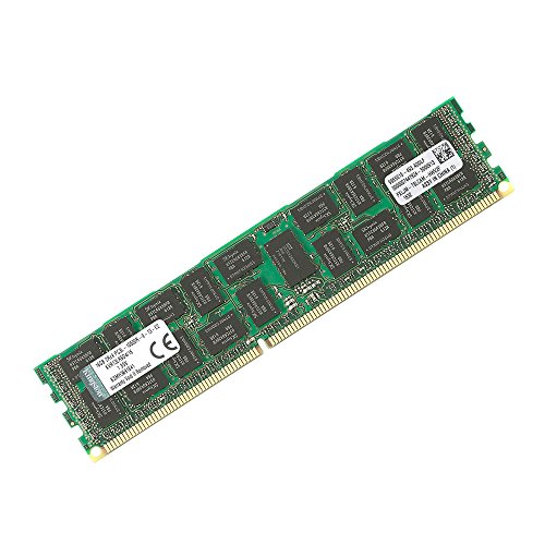 Kingston ValueRAM 16GB 1333MHz DDR3 PC3-10600 ECC Reg CL9 DIMM DR x4 1.35V Server Memory KVR13LR9D4/16 3