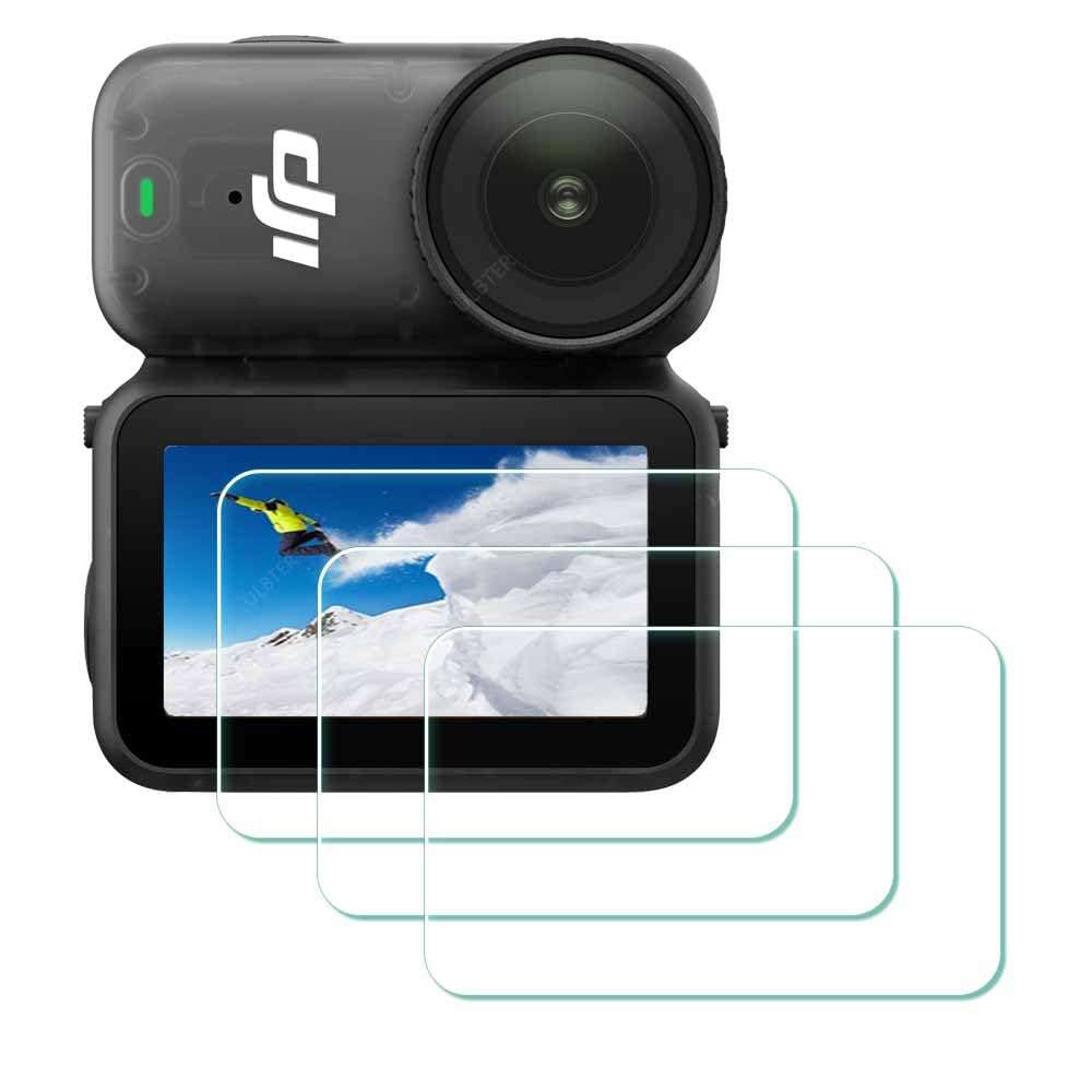 ULBTER Screen Protector for DJI OSMO Nano Camera [3Pack], Tempered Glass Cover 9H Hardness Ultra-Clear Anti-Scrach Anti-Fingerprint Anti-Bubble 1