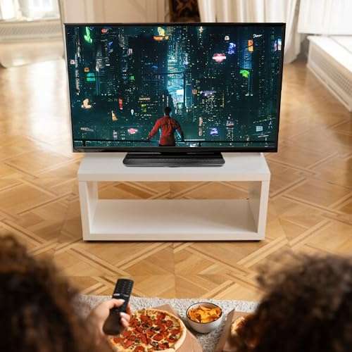 LapWorks 21 Inch Rotating TV Swivel Stand - Heavy Duty Turntable Base with Stainless Steel Ball Bearings - Universal 360 Degree Swivel Base for Monitors and TVs up to 200 lbs 2