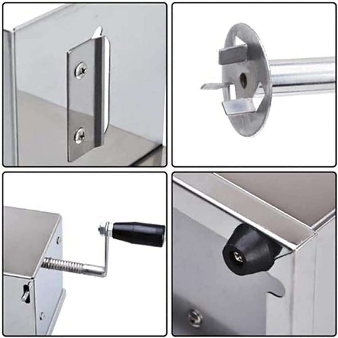 RENARSH Manual Stainless Steel Twisted Potato Slicer Spiral Vegetable Cutter French Fry 4