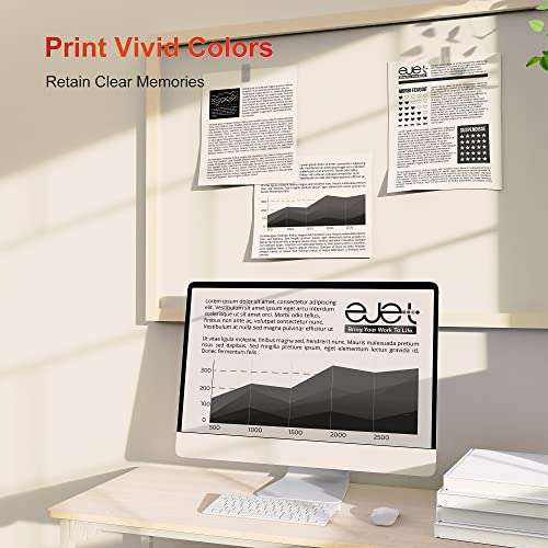 ejet TN360 TN-360 High Yield Compatible Ink Cartridge Replacement for TN360 Ink Cartridge for Printer DCP-7040 DCP-7030 MFC-7840W HL-2140 MFC-7340 MFC-7440N HL-2170W (Black, 3-Pack) 5