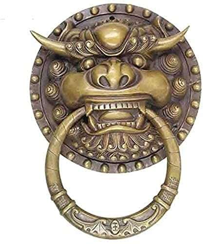 Classical Door Handle Knocker Chinese Door Bronze Door Handle Antique Handle Wooden Door Handle Door Pull Ring Hardware Door Lock Closet Door Handle 1