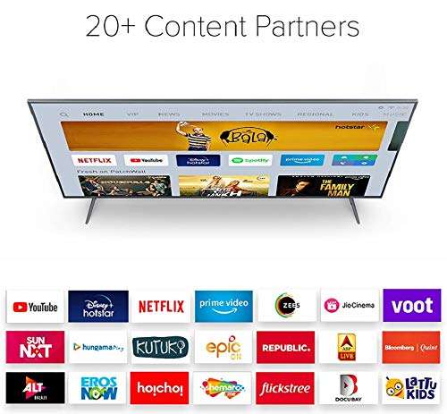 Mi 125.7 cm (50 Inches) 4K Ultra HD Android Smart LED TV 4X | L50M5-5AIN (Black) 4