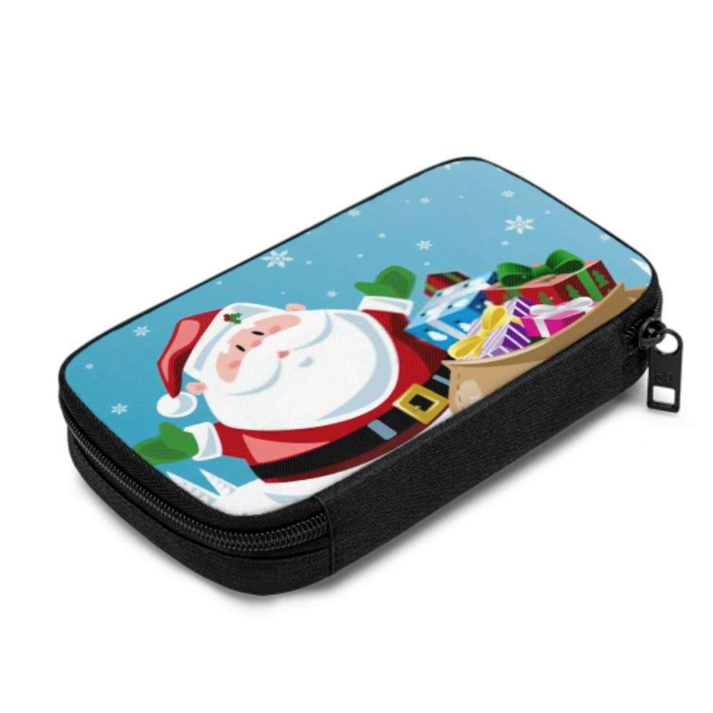 Electronics Accessories Organizer Bag Santa Claus Toy Bag Electronics Organizer Electronic Accessories Cable Organizer Bag Storage Bag of Cases for Cable, Charger, Phone, USB, Sd Card 2
