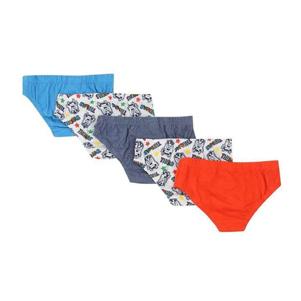 Mothercare Baby Boy's Regular fit Floral Underpants Set (Pack of 5) (SE404-1_Blue_18-24M) 2