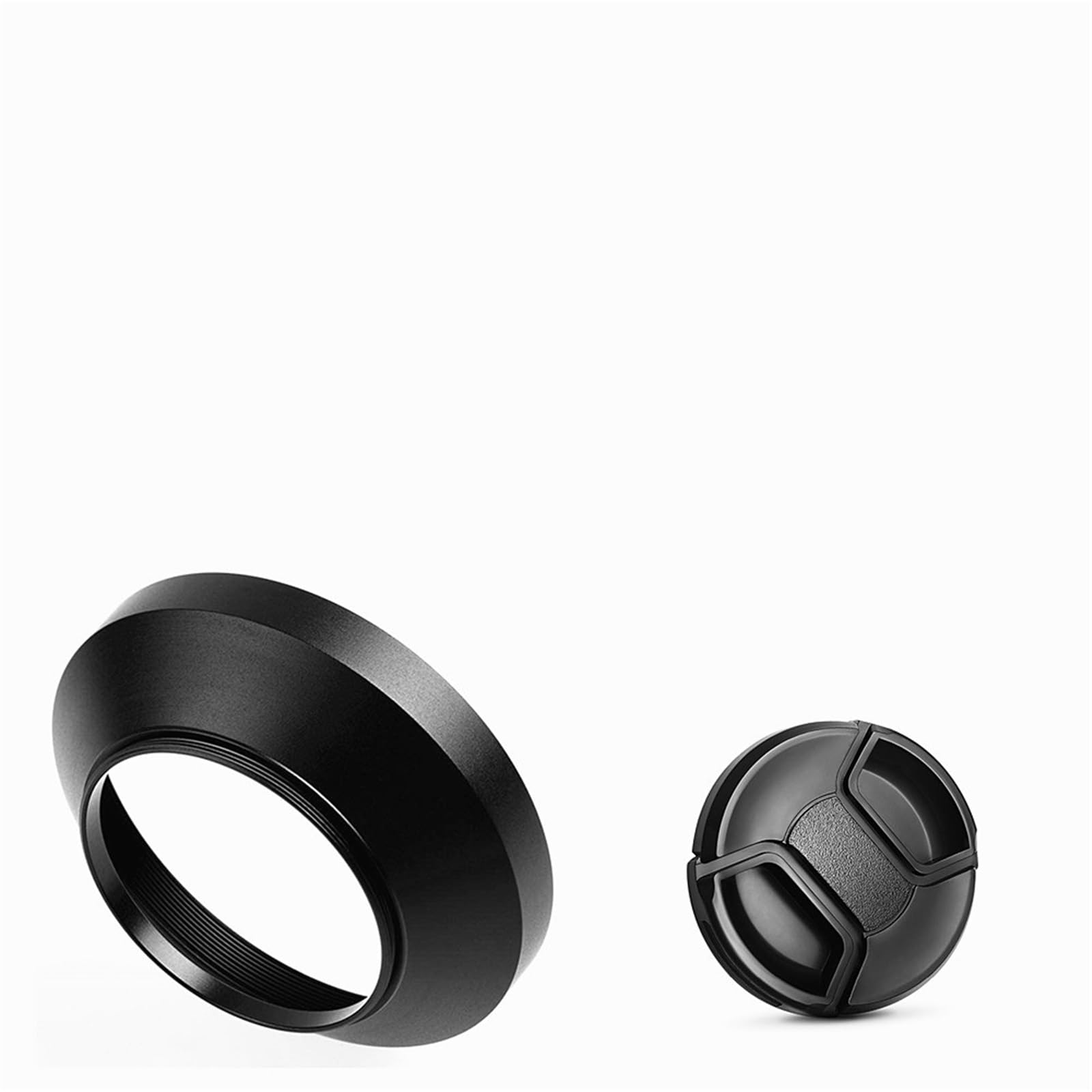 3 in 1 Set UV Filter Metal Lens Hood Cap for Nikon for coolpix P900 P950 P1000 Digital Camera(for P1000) 1