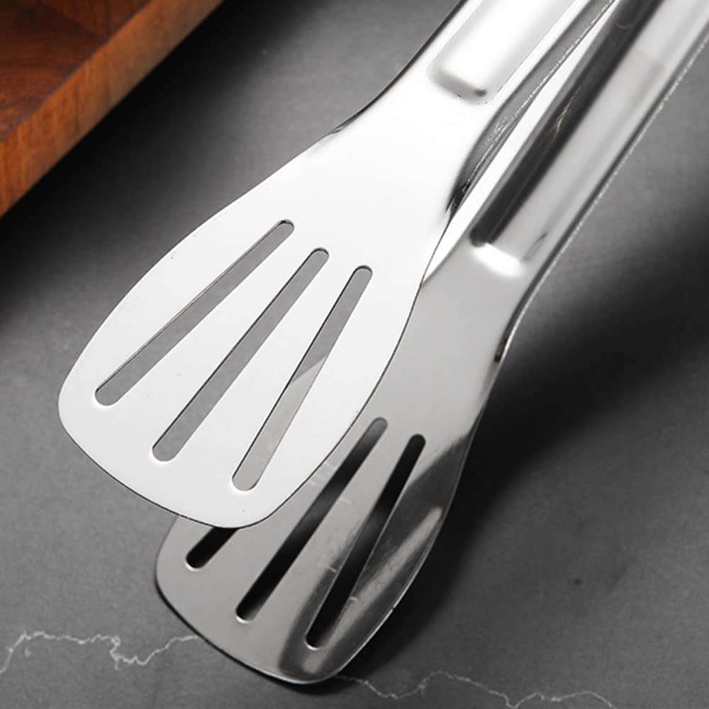 2Pieces Cake Slice and Pie Server Cake Cutter with Serrated Edges 2 Pieces metal food tongs kitchen tongs Cooking Tongs for Cake Pizza BBQ Cooking Buffet 6