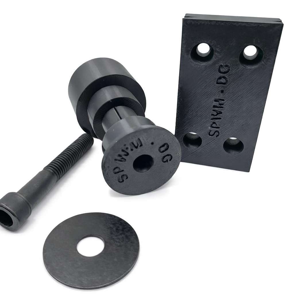 SPWM Ball Head Mount with 1" Riser for BOG DeathGrip Tripod - Photography Adapter with Arca Swiss Plate - Camera Equipment System - Designed and Manufactured in USA 1