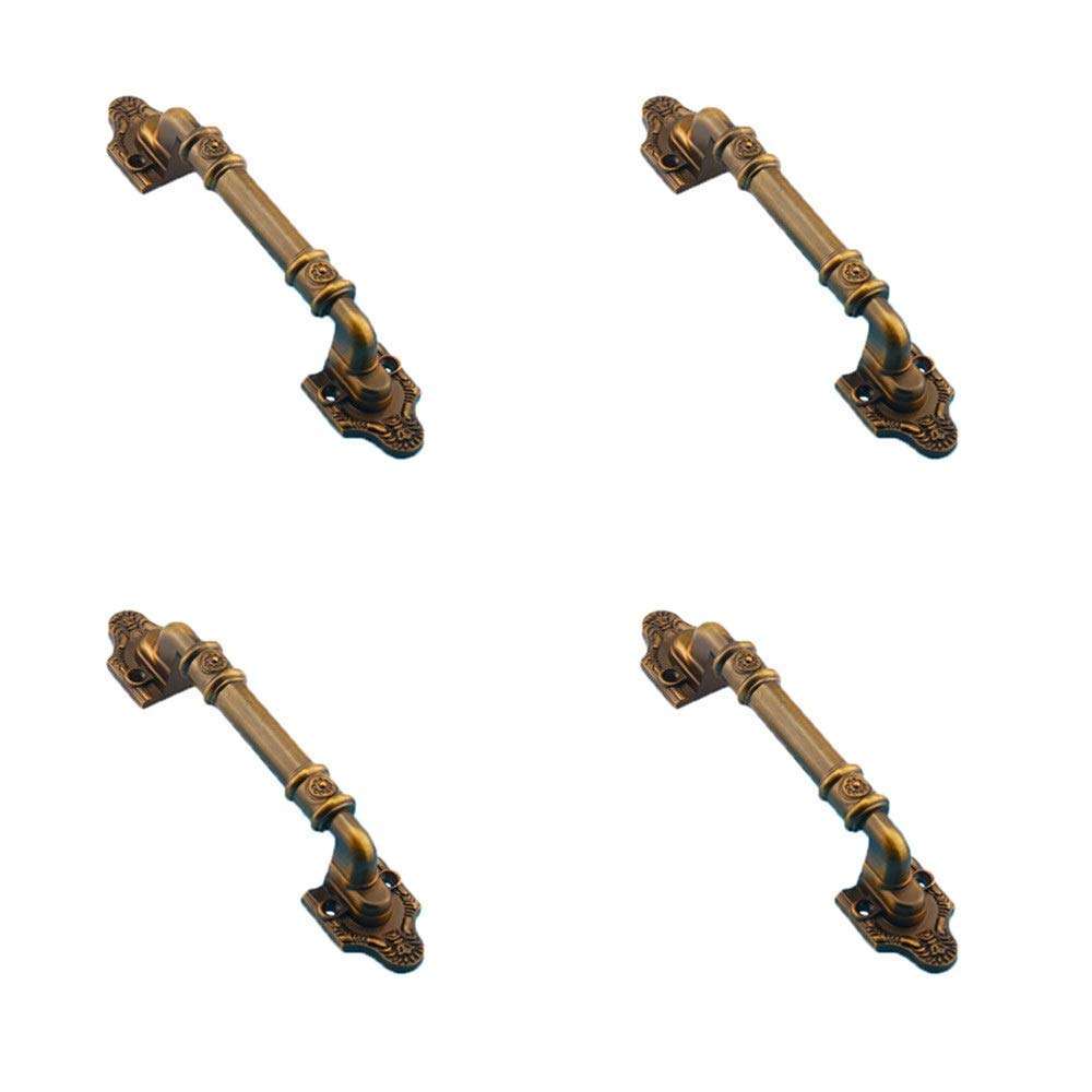 GAXQFEI Material Quality Stainless Steel Surface Treatment Large Bronze/Brass Zinc Alloy Door Handles Home Door Handle Hotel Door Handle Decorative Accessories Suitable for Home Decoration,Antique Br 1