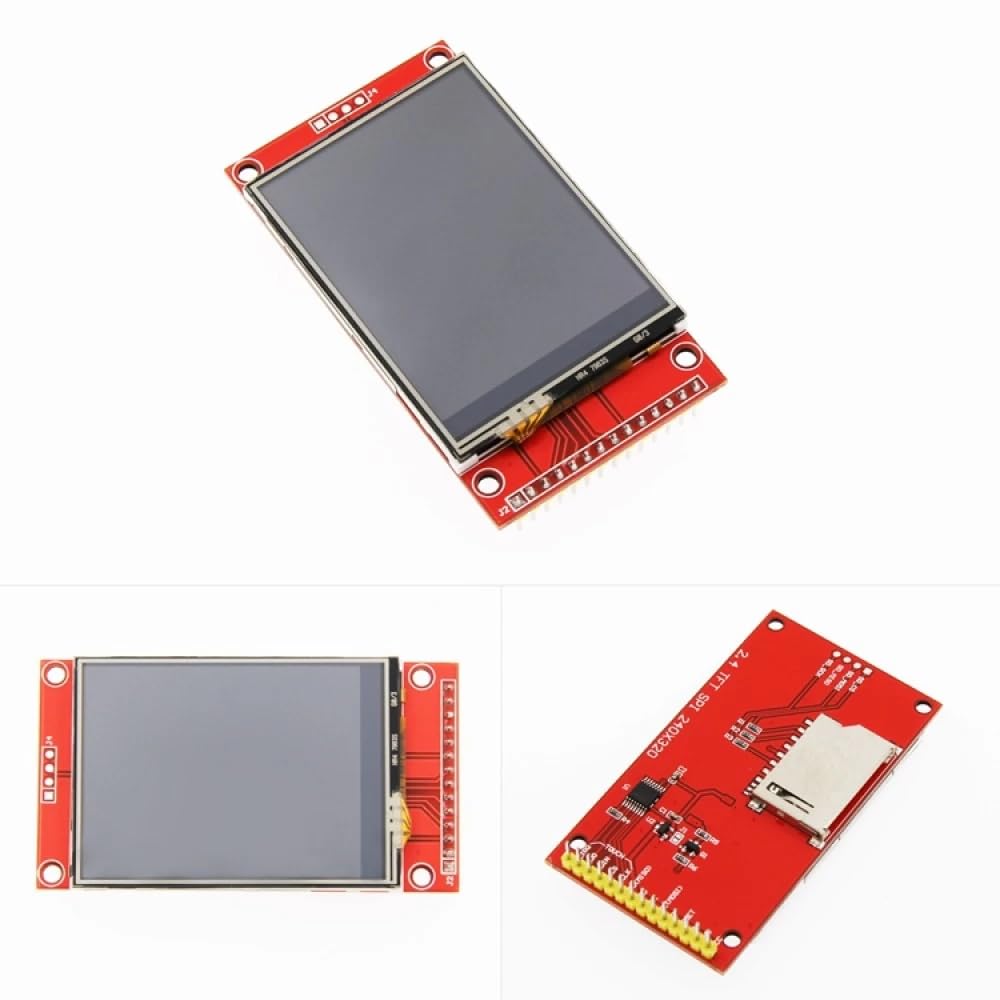TECHTONICS 2.4-inch SPI Interface 240x320 TFT Display Module with Touch 6