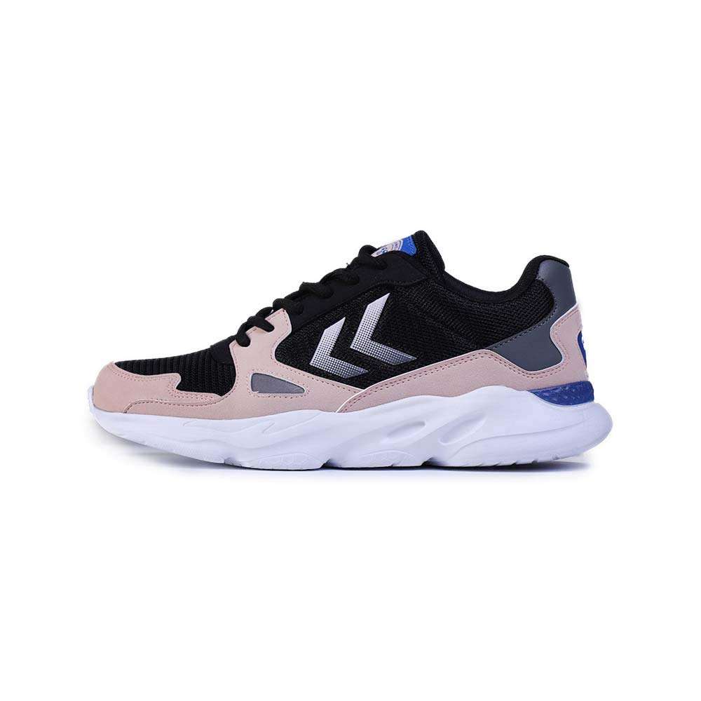 hummel Mens York Black/Grenadine Running Shoe - 3.5 UK (205640-1088) 1