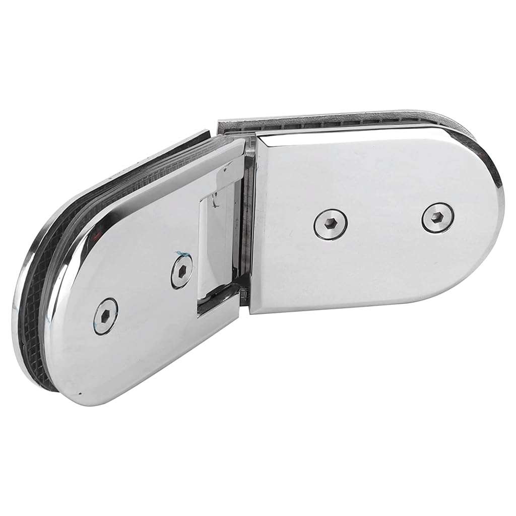 Door Hinge Glass Brackets 135 Degree Frameless Pivot Glass Shower Door Hinge Replacement Parts Glass Shelf Clamp 1