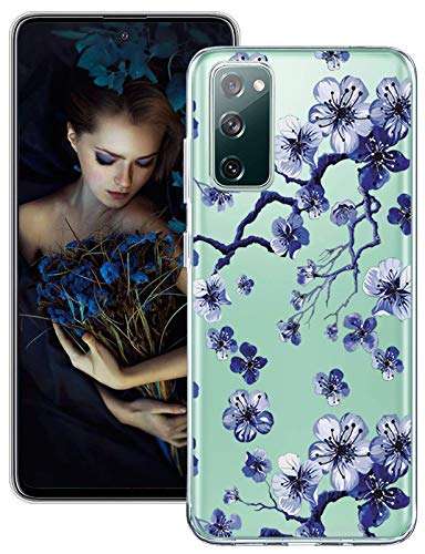 Galaxy S20 FE Case Compatible with Samsung Galaxy S20 FE 5G Case Transparent Crystal Clear Ultra-Thin Cases Silicone Soft Bumper Anti-Fall Slim Full Protective Cover for Samsung S20 FE 5G Smarphone 1
