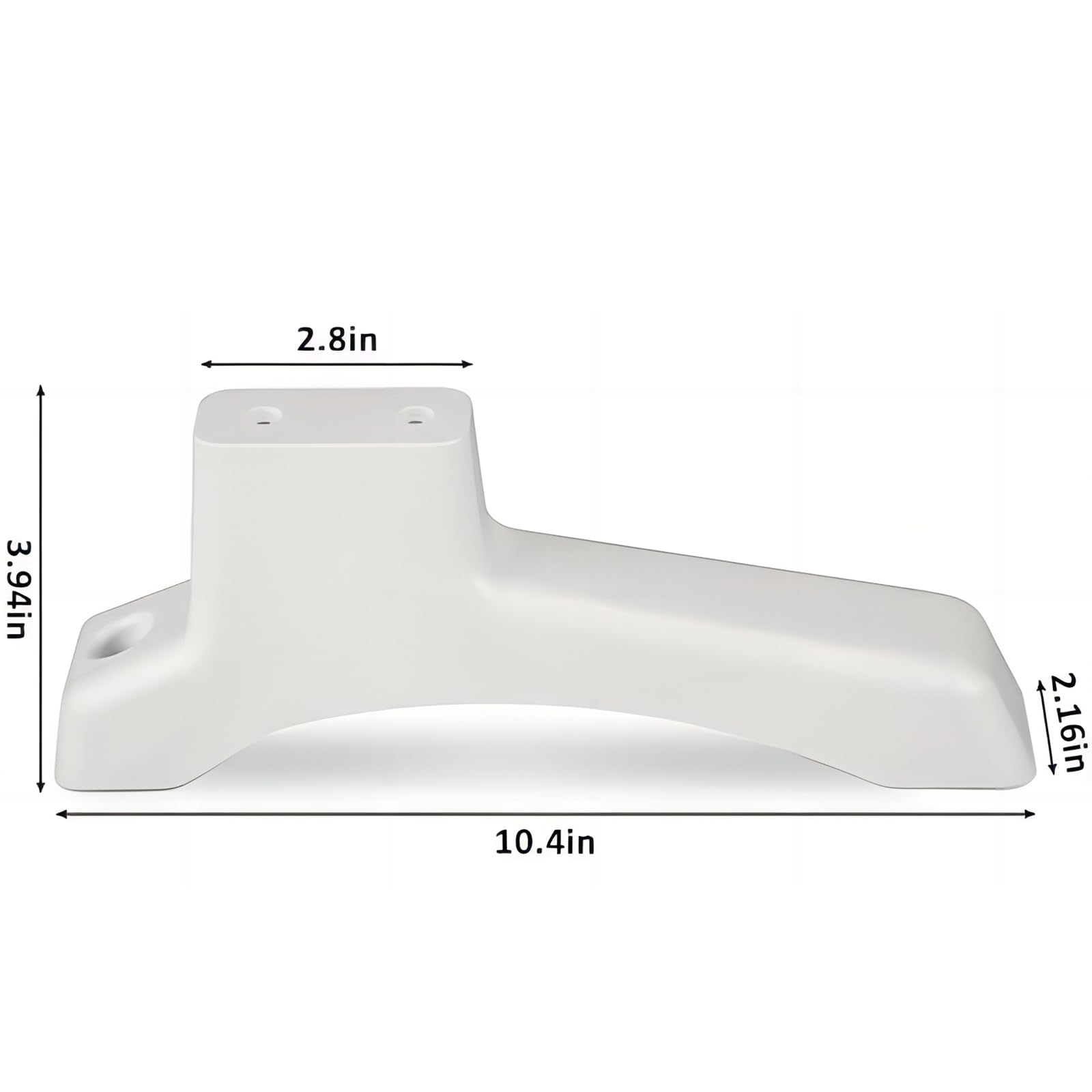 Wall Heater Floor Mounting Kit, Wall Heater Base Legs Kit with 4 Screws, for Dyna Glo Propane Heater Wall Mount Heater 4