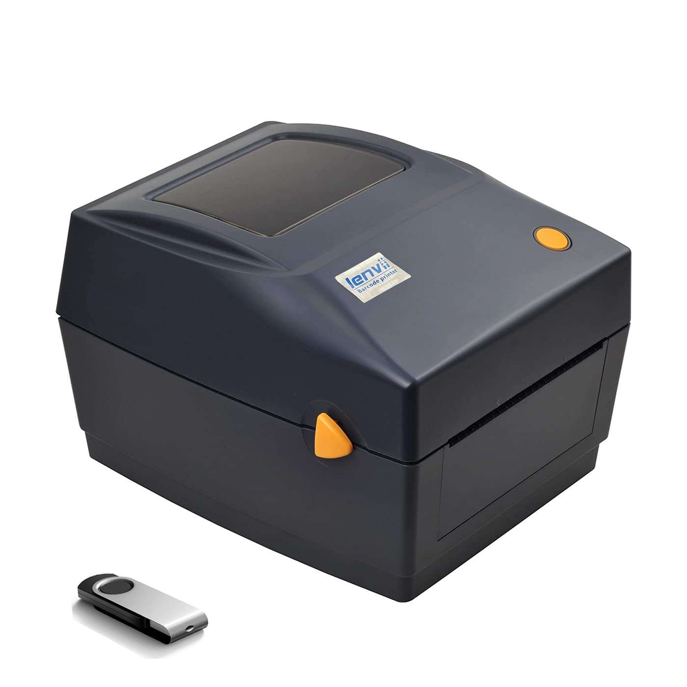 LENVII LV-480 Wired Thermal Label Printer USB Thermal Shipping Barcode Printer, 4×6 Label Maker Printer Compatible with Win & Mac for Shipping Packages, Etsy, Amazon, FedEx, UPS, Shopify 3