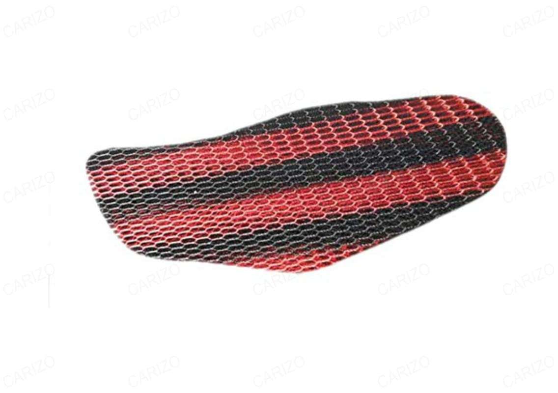 CARIZO Bike Stretchable Net Seat Cover (Red & Black) Compatible with Bajaj Pulsar NS 125 1
