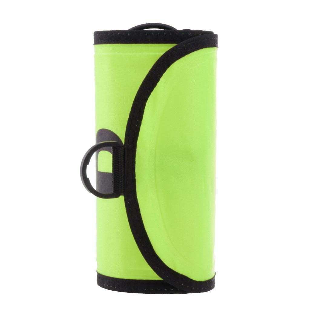 Scuba Diving Surface Marker Buoy SMB Safety Sausage Signal Sign Fluo Green 3