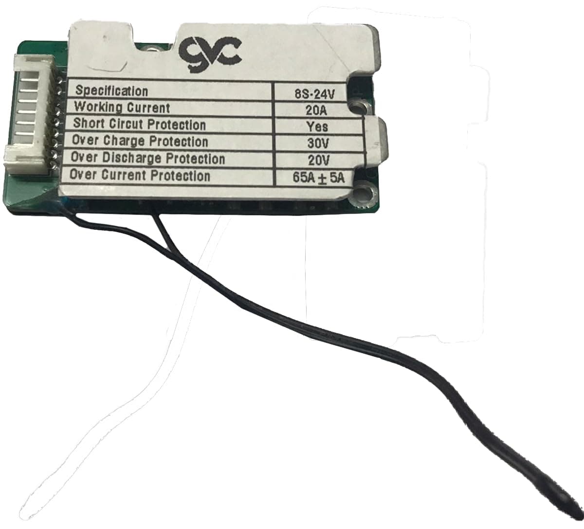 GVC 8S 20A AdvanceBattery Management System with Temperature Sensor for LFP Battery Pack 1