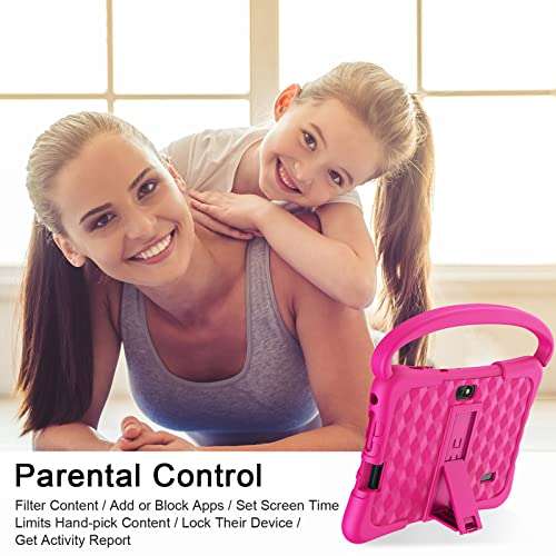 NORTH BISON Kids Tablet, 7 inch Android 11.0 Tablet for Kids, 3GB RAM 32GB ROM Toddler Tablet with Bluetooth, WiFi, GMS, Parental Control, Dual Camera, Shockproof Case, Educational, Games 2