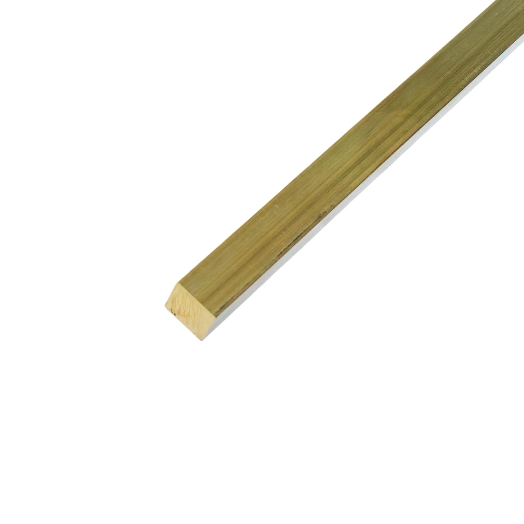 Visiaro Hard Brass Square Bar Rod, 1ft, Outer Dia 1-5/8 inch 1