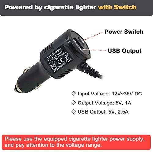 1080P Backup Camera and 7 inch Monitor kit for Truck/car/Pickup/rv/Trailer/SUV HD Rear or Front Automobile Camera 4