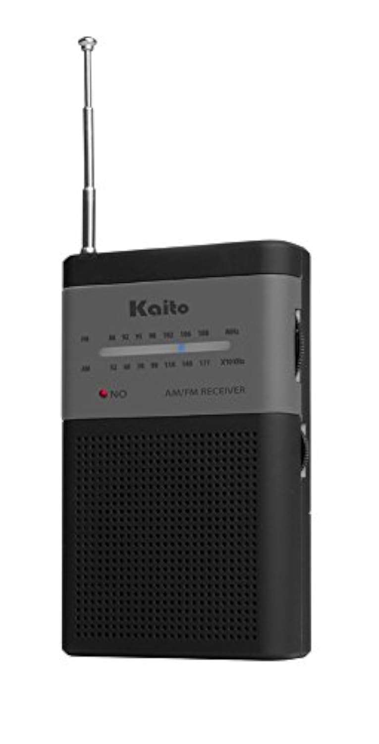 Kaito KA230 AM FM Portable Radio with Great Reception and Design (Black) 1
