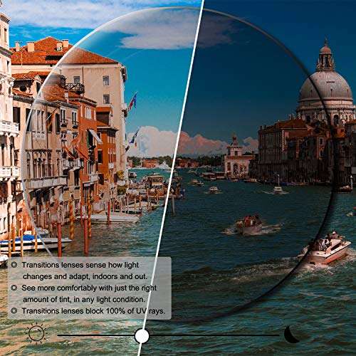 YEIN Blue Light Blocking Glasses, Spring Hinge Photochromic Pink Sunglasses, Anti Eyestrain, Computer Reading Glasses, Gaming Glasses, TV Glasses for Women, Anti Glare 4