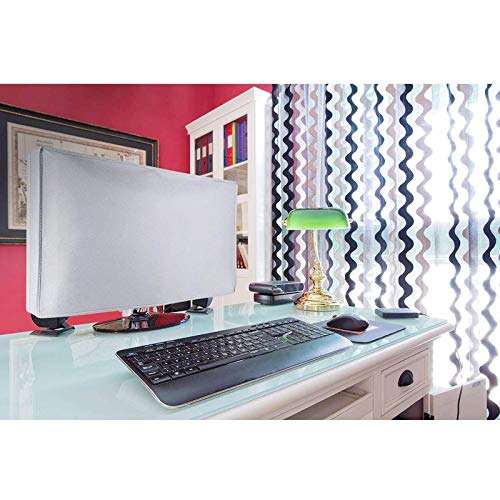 Dorca Monitor Dust Cover for Acer Aspire C24 23.8 inch Full HD IPS All in One Desktop-White 5