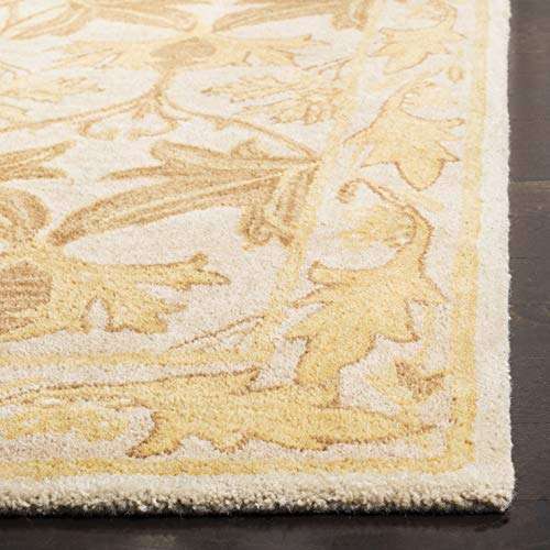 SAFAVIEH Anatolia Collection Accent Rug - 2' x 3', Beige & Gold, Handmade Traditional Oriental Wool, Ideal for High Traffic Areas in Entryway, Living Room, Bedroom (AN541B) 3